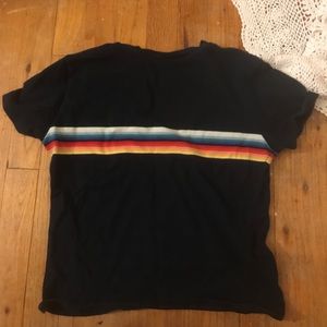 brandy melville rainbow top
